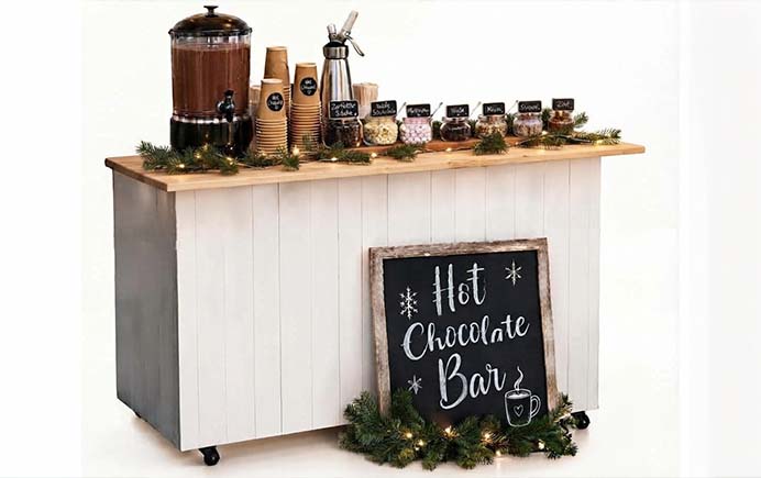 Hot Chocolate Bar weiß