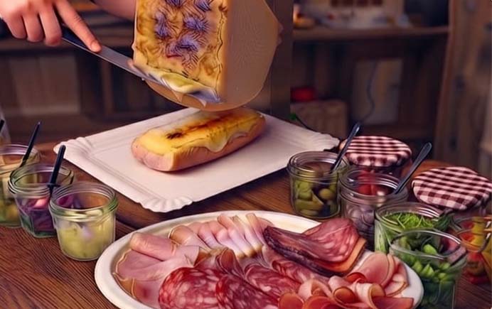 Raclette Catering ohne Personal "Classique"