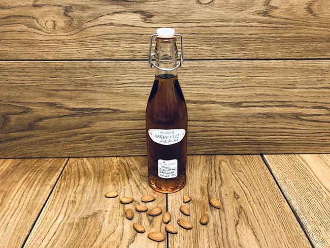 50cl Hausgemachter Bio Amaretto 20%