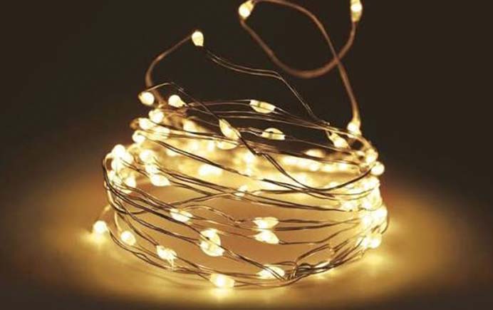 Lichterketten weiß 5 m