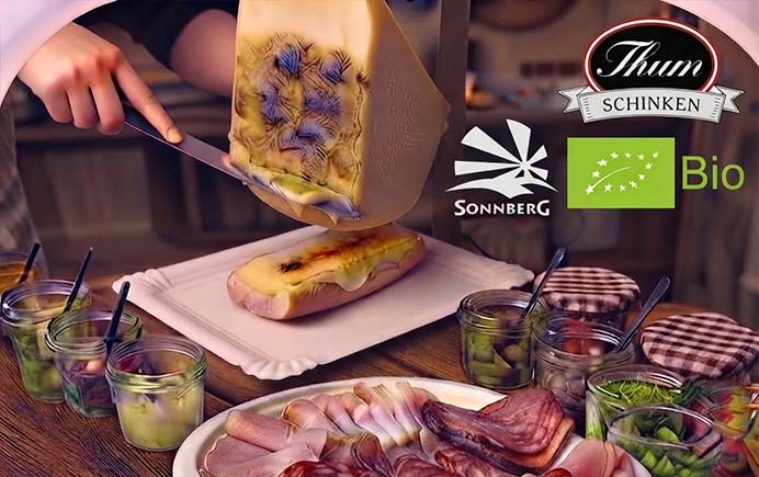 Raclette Catering ohne Personal "Gourmet"
